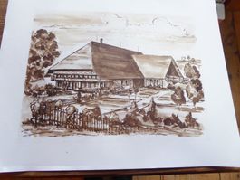 3 kolor. Zeichnungen: Hasle BE und Blaumatt  (b. Heimiswil)