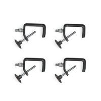 4er Set Universal Haken JL-221 schwarz