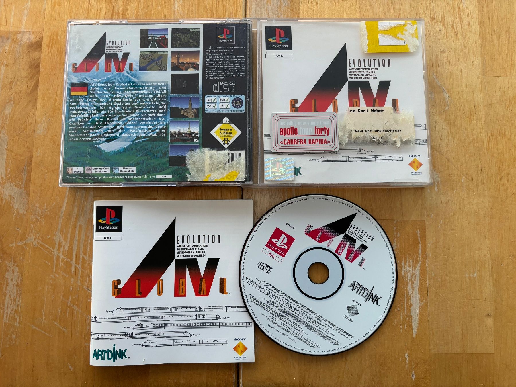 Giochi: A. IV Evolution Global (CIB) – Usato da Frenkendorf venduto da gelbeZinnie