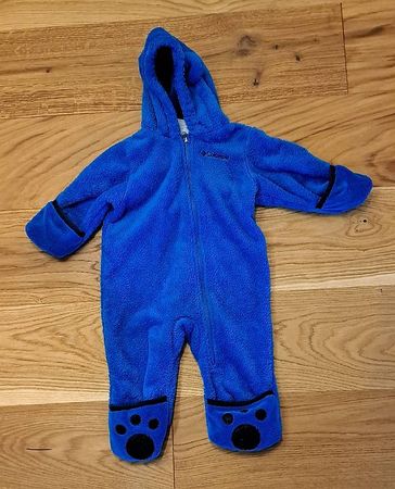 Colombia Plüschoverall, Gr. 9-12 Mte