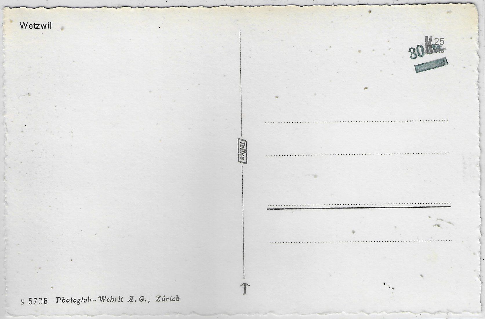 Cartoline postali: Wetzwil - Kirche – Usato da Ettingen venduto da Kartenplanet 1