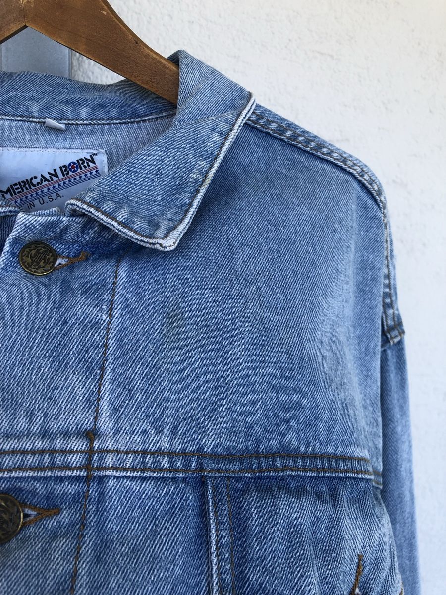 Jacken: vintage Camel denim Jacket – Gebraucht aus Fribourg von ann_l9b7 3