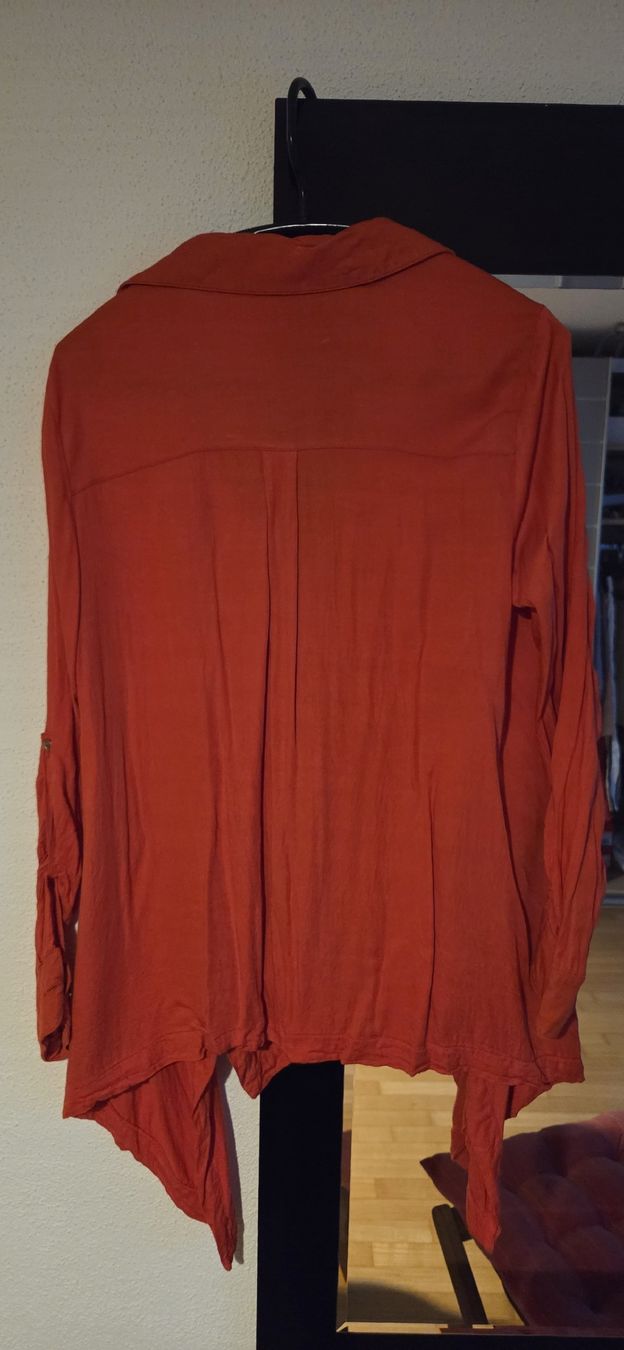 Camicette: Boho Hemd Ocker/ Orange Bluse – Usato da Horgen venduto da aiac0 5