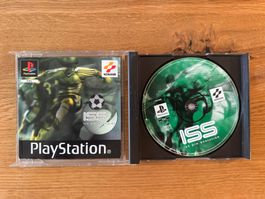 ISS Pro Evolution PS1 Sony PlayStation 1 - OVP +Buch