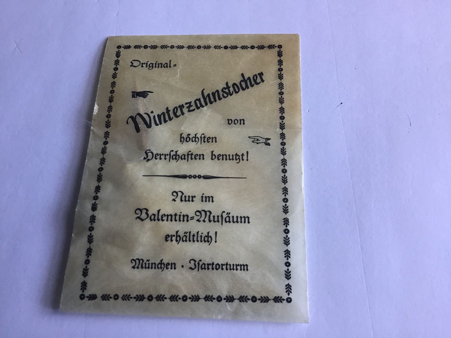 Libri: Karl Valentin -Winterzahnstocher – Nuovo e nell'imballaggio originale da Rüti ZH venduto da Phaeton10
