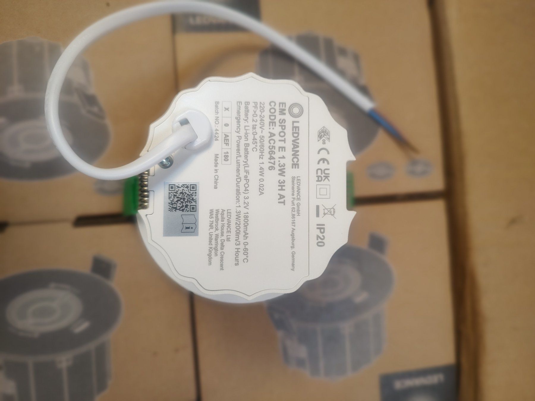 Lampes: Sicherheitsleuchte – Neuf avec emballage d'origine à Turbenthal par jan_8lgp 2