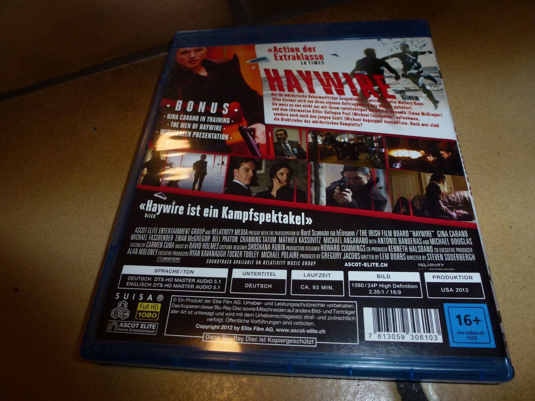 Tutti i DVDs: Haywire BLU-RAY – Usato da Olten venduto da Disc-Verkauf 2