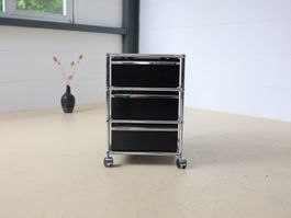 USM Haller Rollkorpus | Bürocontainer | Schwarz | Neuwertig