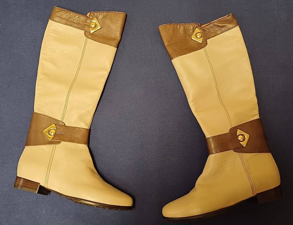Damenschuhe: Neue Markenlederstiefel (Italien) – Gebraucht aus Obergösgen von eli_67ns