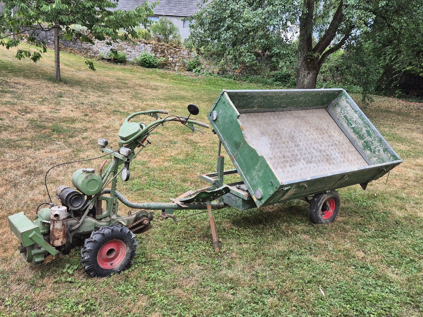 Agria Traktoren: Agria Universal Typ 1600 mit 3 Seiten Kipper  – Gebraucht aus Dürrenäsch von Noeliboeli 6