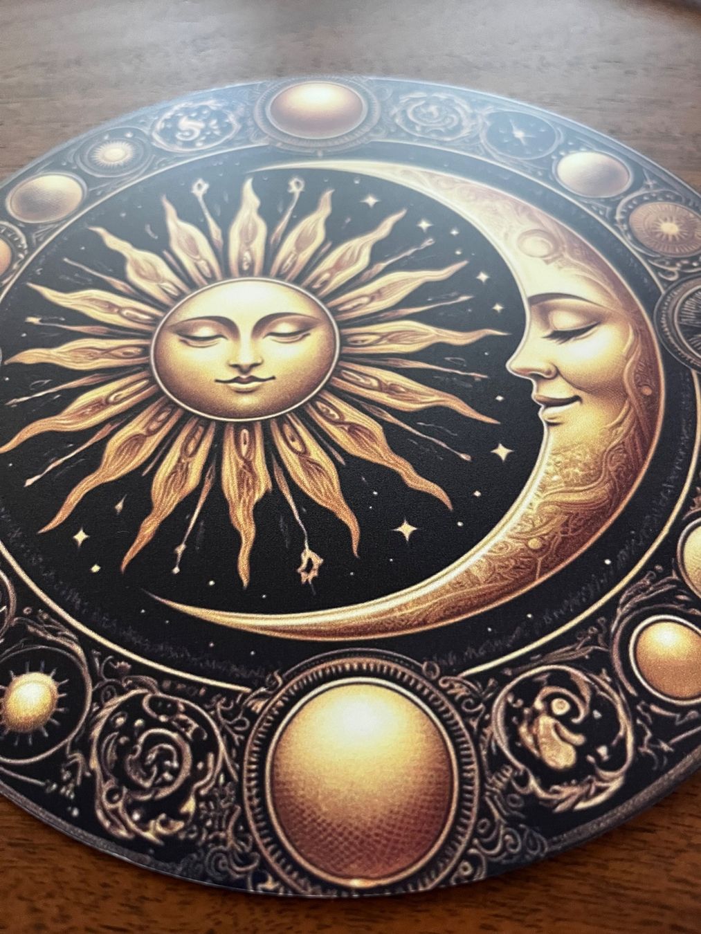Tutte le decorazioni: Esoterische Deco  Sonne und Mond – Nuovo e nell'imballaggio originale da Gams venduto da Mariawicca 1
