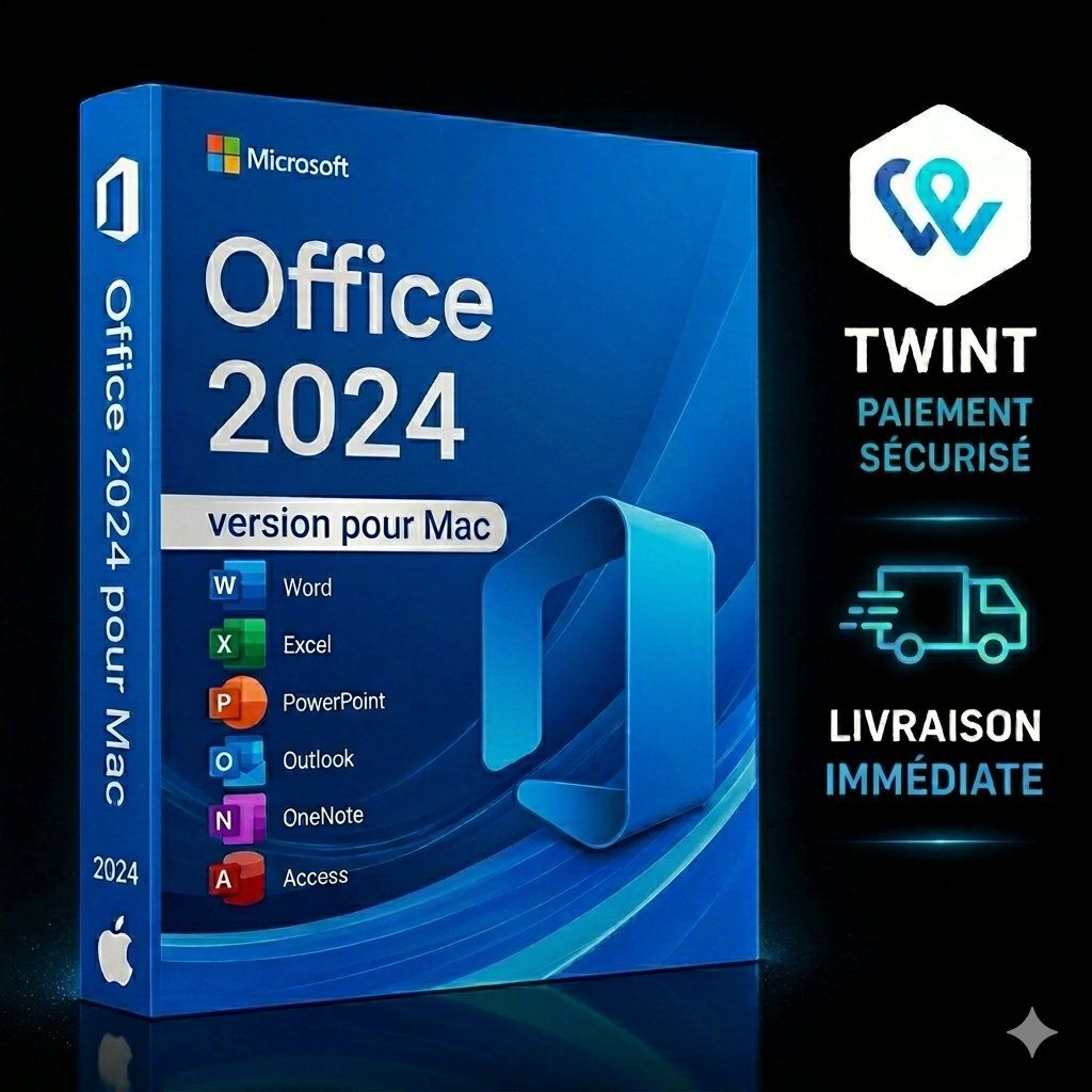 Apple Software: 3x Office 2024 Mac – MacOS Version – Usato da Saignelégier venduto da onekeystore