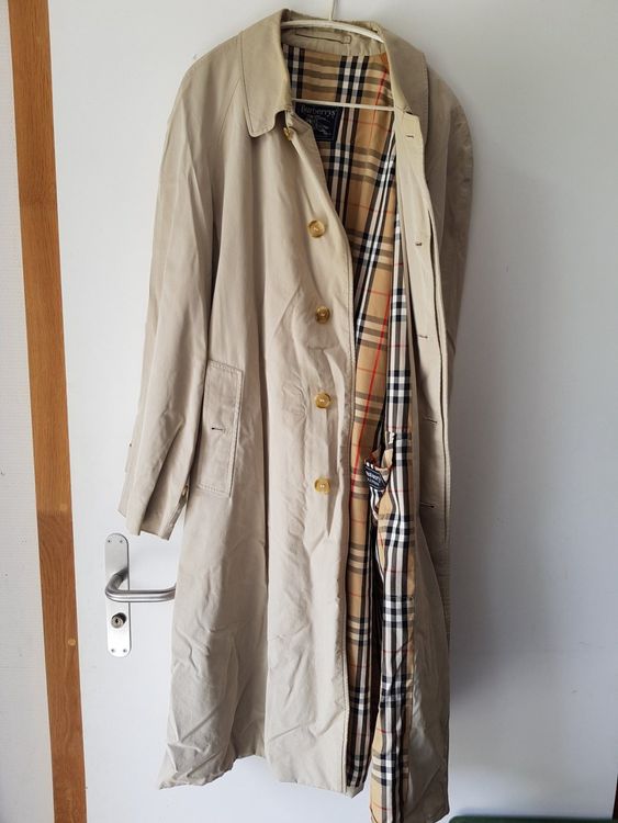 Burberry London Trenchcoat Mantel Herren Grosse 54 RL W92D Kaufen auf Ricardo