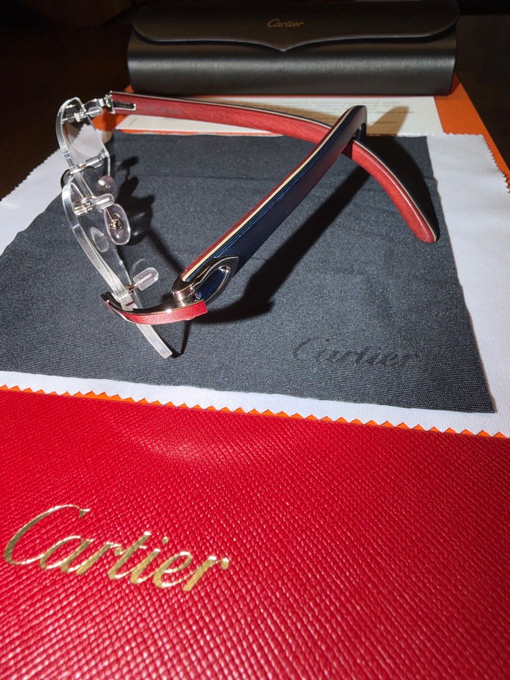 Brillen & Gläser: Cartier Bubinga Platin – Neu und originalverpackt aus Kilchberg ZH von Gugsan 2