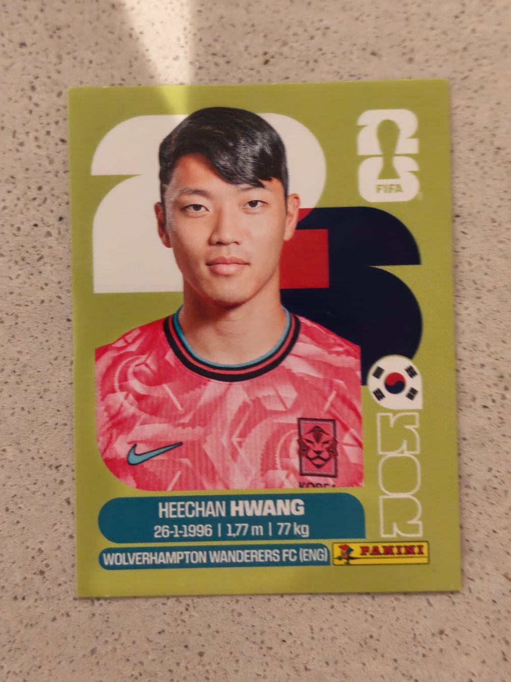 Panini Sammelbilder & Trading cards: Panini Sticker WM 2026: Heechan Hwang KOR 19 – Neu (gemäss Beschreibung) aus Zofingen von Mak2