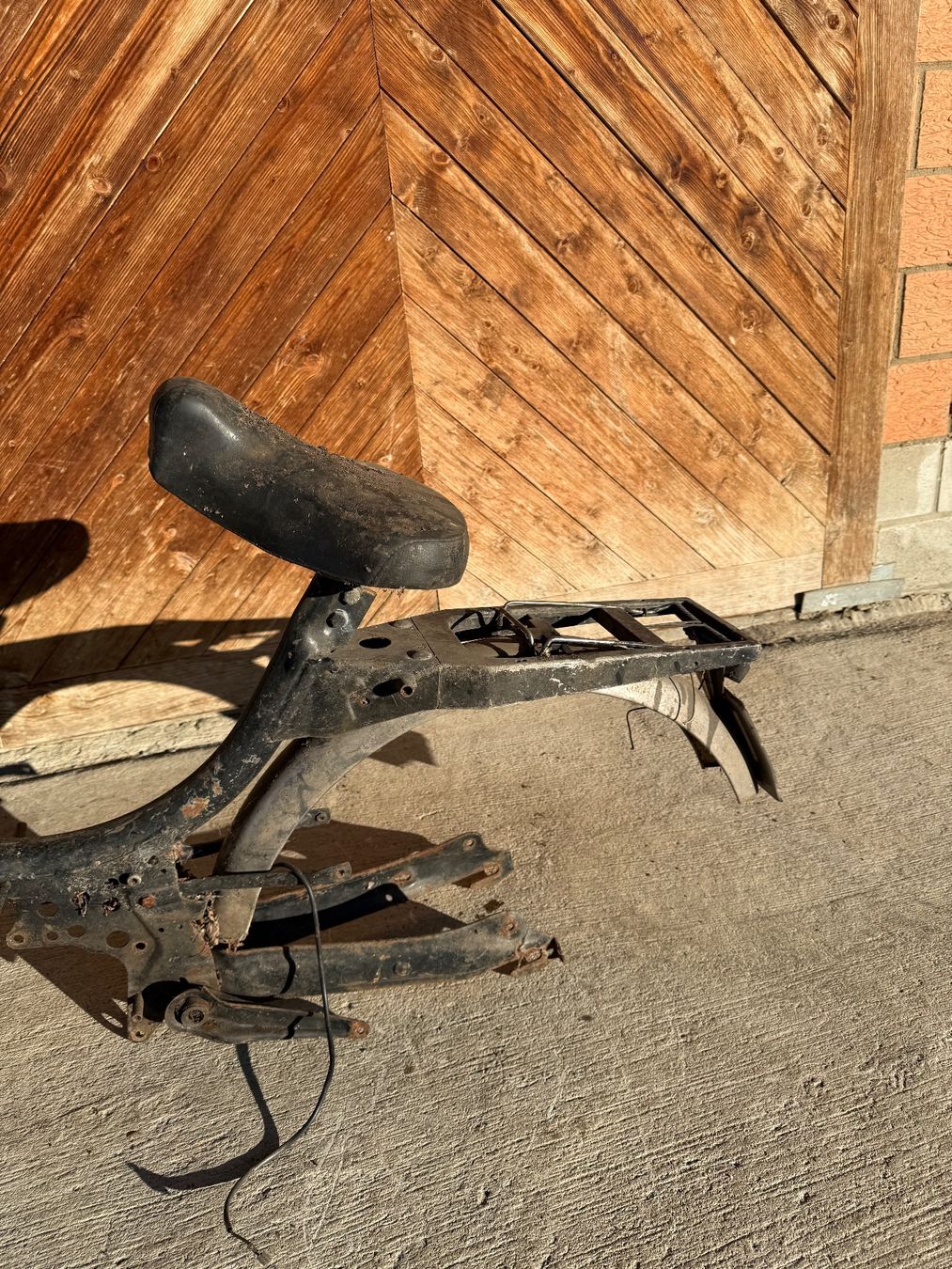 Puch Parti ricambio per ciclomotori: Puch X30 Automatik Mofa Rahmen – Difettoso da Fahrni b. Thun venduto da berger_tuning34 5