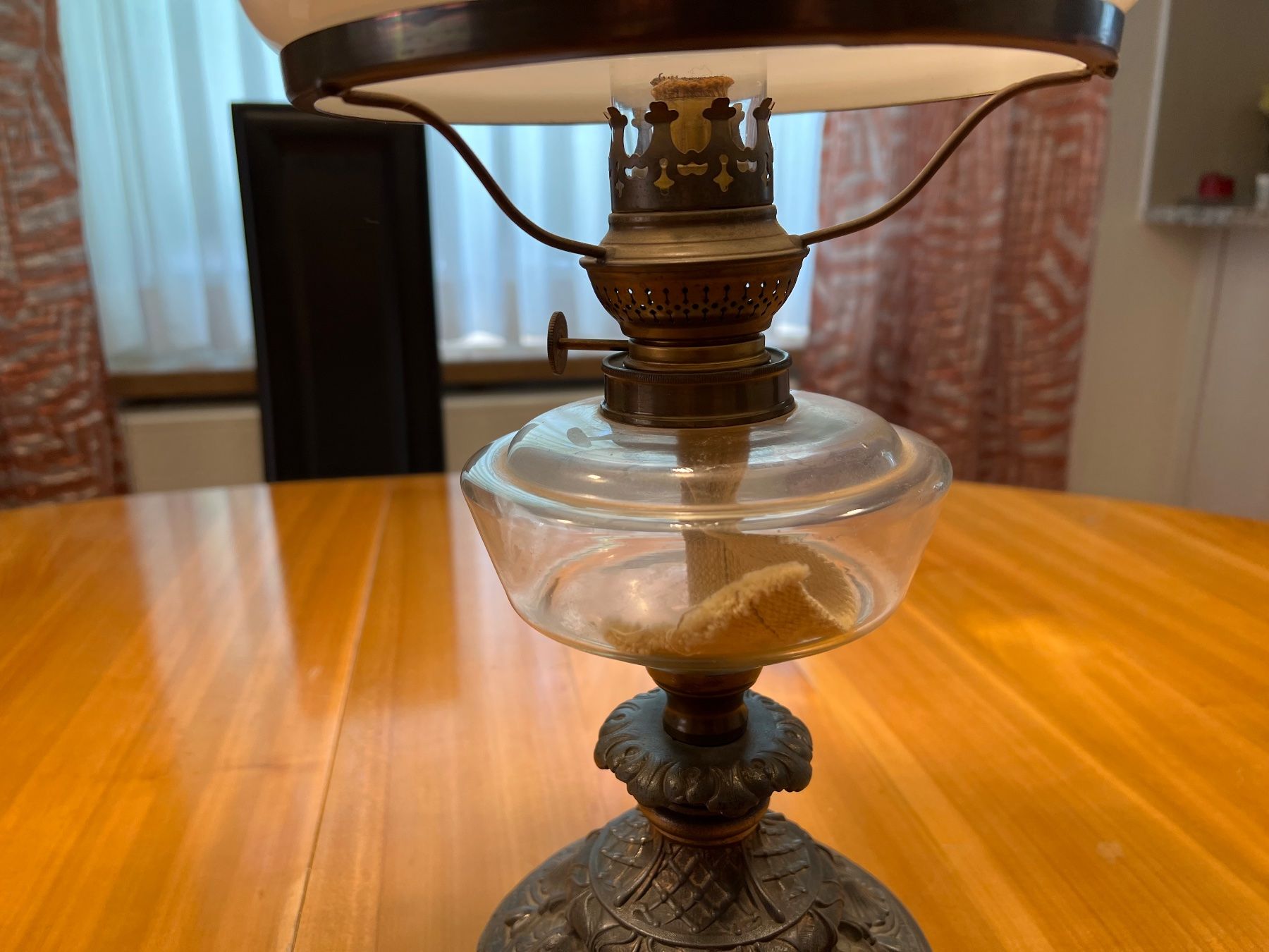 Lampade: Antike Petrollampe von 1950 – Usato da Thalwil venduto da andrebrem 3