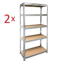 Schulte Stecksystem-Schwerlastregal Lagerregal Metall