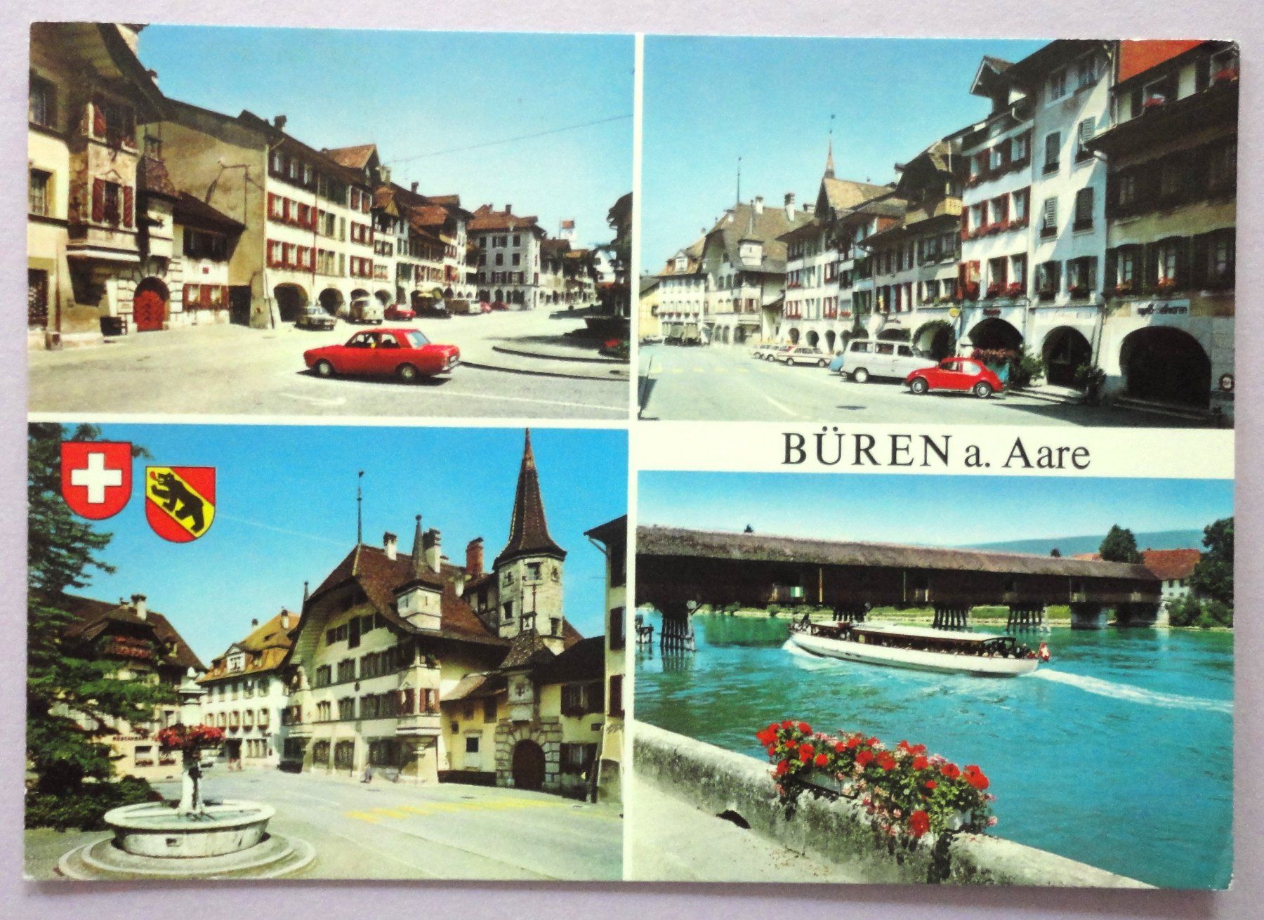 Cartoline postali: Büren a. Aare – Usato da Fétigny venduto da Billy2miny