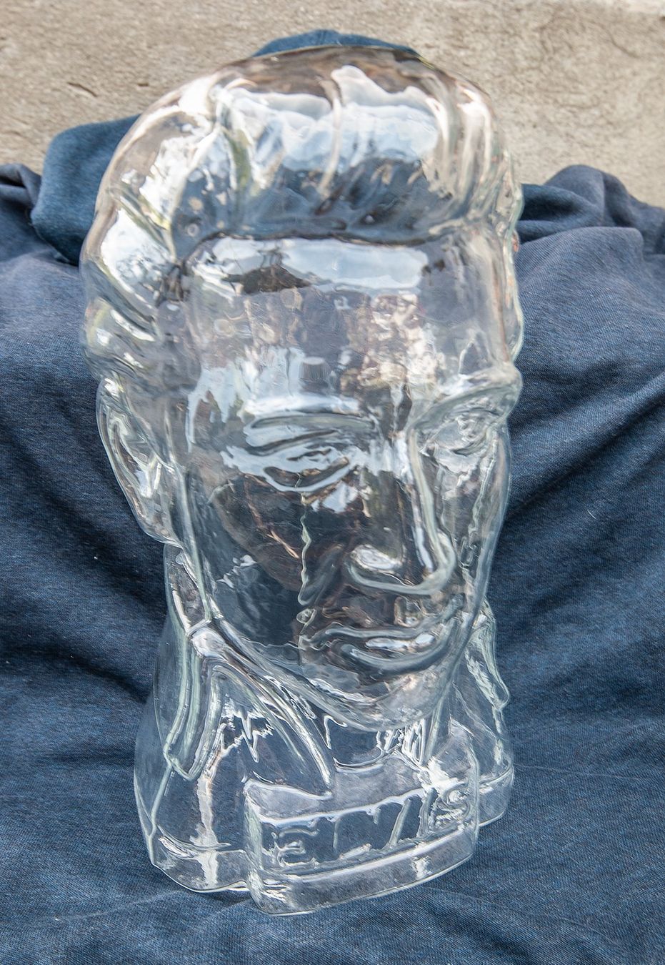 Sculture & Statue: Elvis Presley Büste aus Glas – Usato da Fanas venduto da alpenknattern