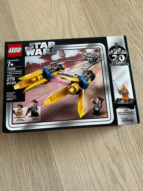 LEGO STAR WARS 75258 ANAKIN'S PODRACER 20TH ANNIVERSARY EDIT (Neu und ...