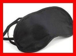 Augenbinde einfach Schwarz Augenmaske Schlafmaske Flugzeug