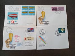 4 FDC ballons et dirigeables