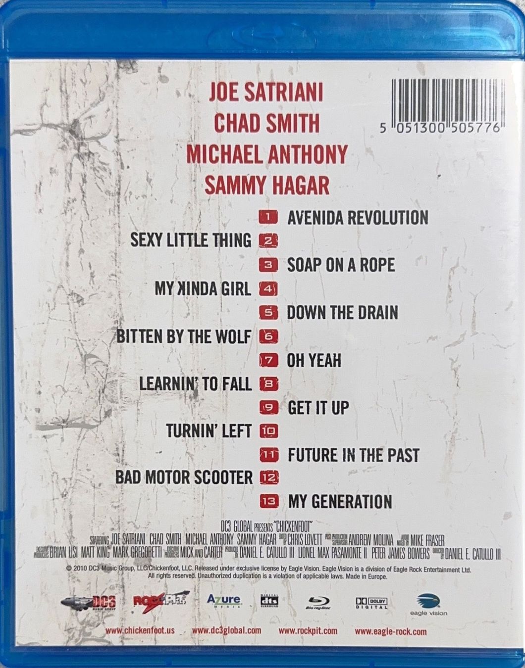 Sonstiges zu Filme & Serien: Chickenfoot: Live BLU-RAY – Gebraucht aus Zürich von  1