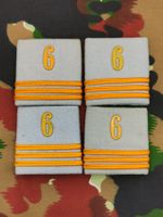 Schulterpatten Ord. 1949 Hauptmann Set Bat 6
