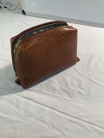 Susanne Kitz Kosmetiktasche, Lederimitat Top Zustand!