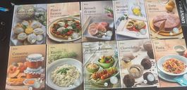 Lotto di 10 libri ricettario Bimby TM5