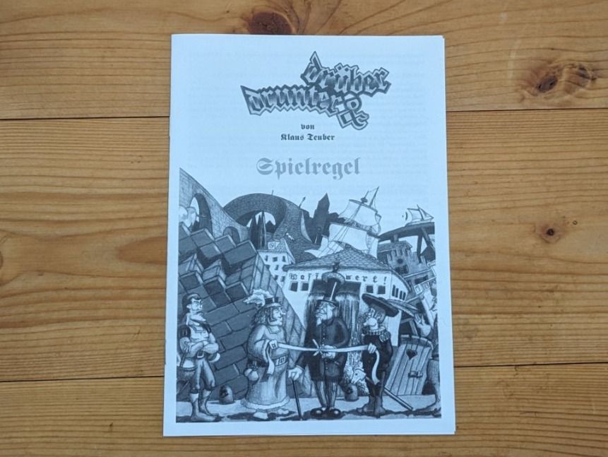 Jeu De Société Drunter & Drüber - Jeu De L'année 1991 - à Partir De 9 Ans - Occasion