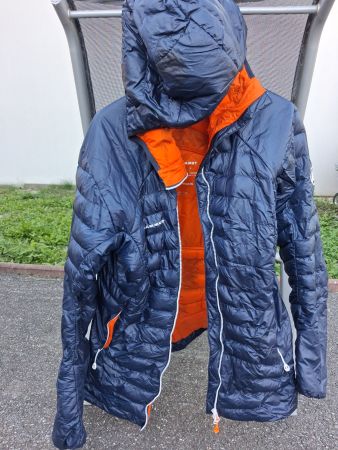 Veste Mammut Eigerjoch Advanced bleu orange taille M