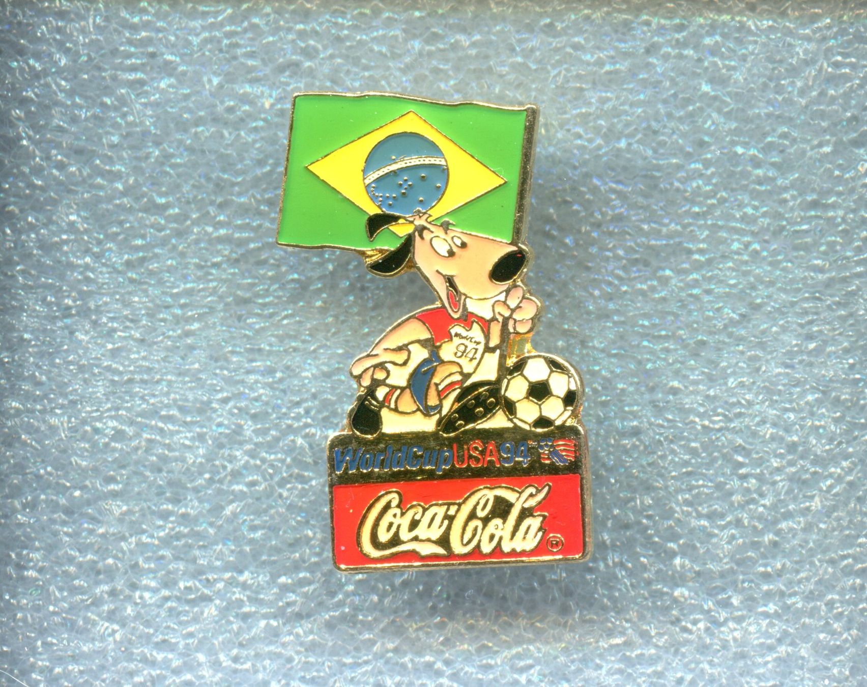 Coca-Cola Placchette & Badge: Coca Cola  BRASILIEN – Usato da Winterthur venduto da Sammleroase