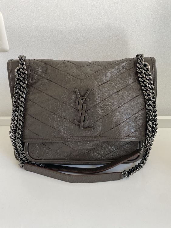 Saint Laurent Taschen für Damen: Saint Laurent mittelgrosse Niki Tasche Braun – Gebraucht aus Unterengstringen von pacha2013
