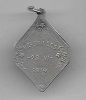 Abzeichen: PAX VERSAILLES 28.VI 1919