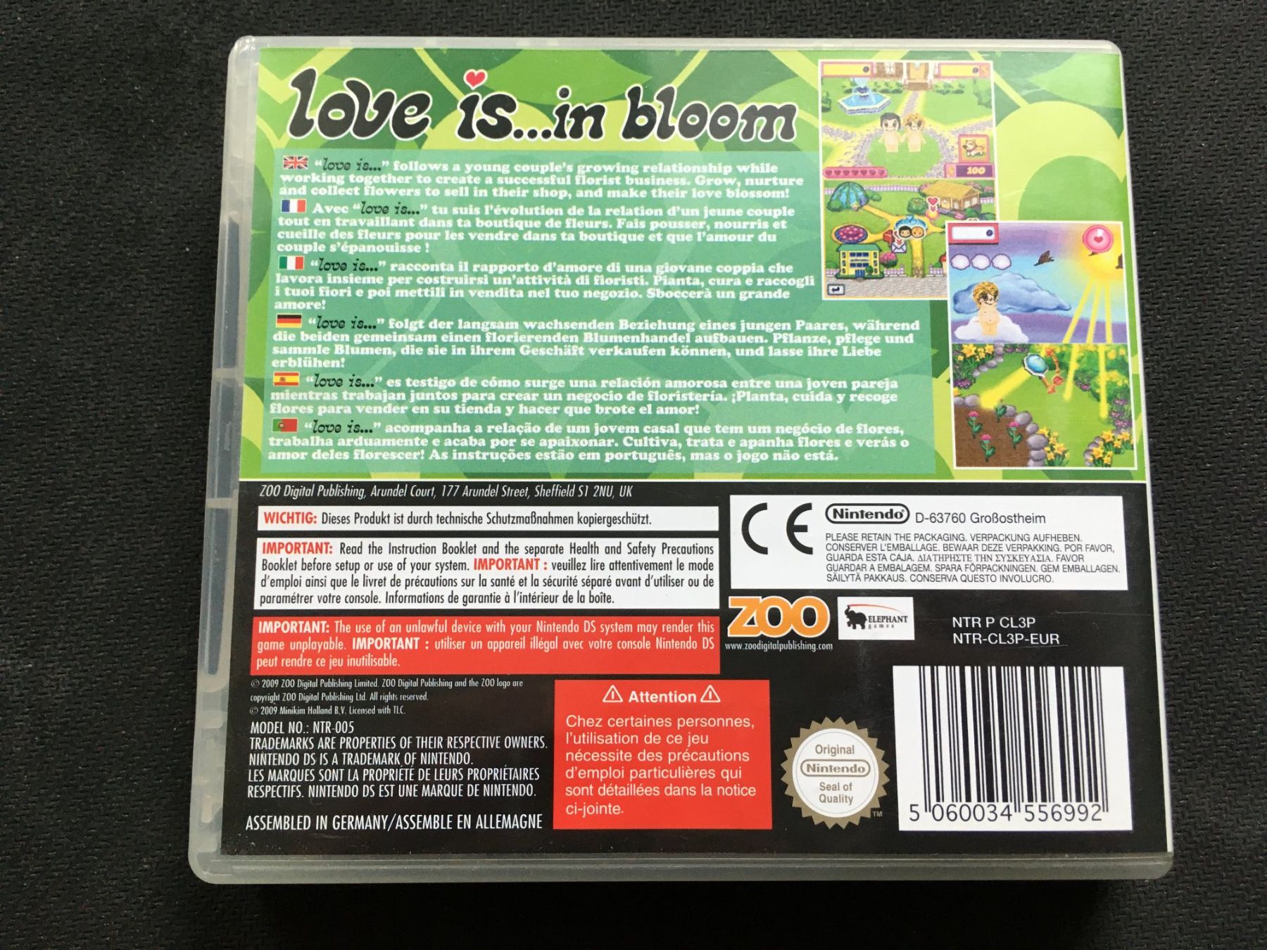 Nintendo Giochi: Love is ... in Bloom - Nintendo DS – Usato da St.Gallen venduto da sjosjo 1