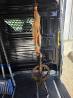 Spinnrad aus Holz Antik