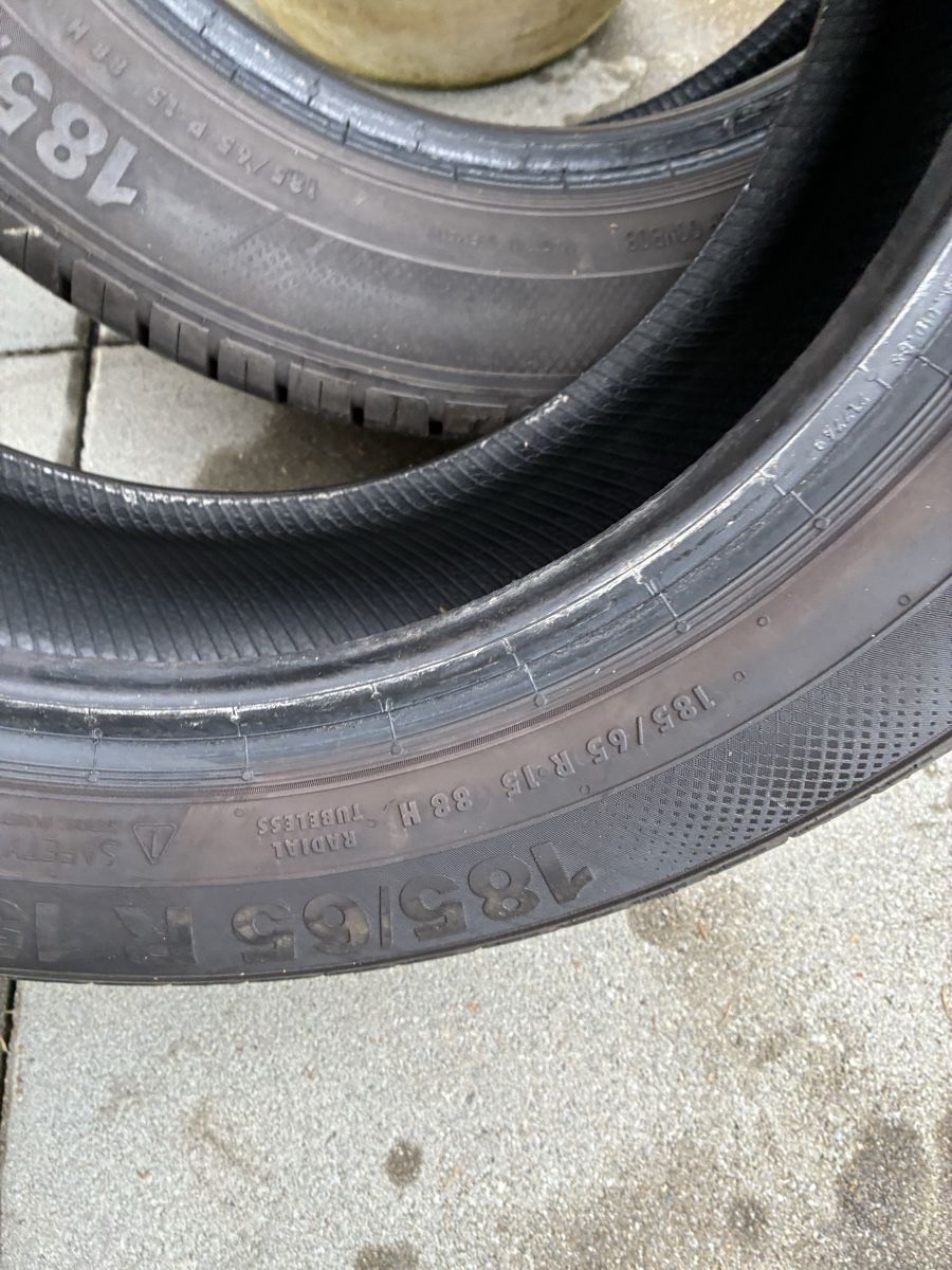Altro in Scrittura & Disegno: 4 Pneumatici Estivi 185/65 R15 - Semperit e Continental – Usato da Lyss venduto da savisan 5
