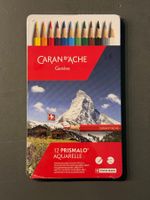 Caran d'Ache Farbstifte Prismalo Aquarelle 12 Stück NEU