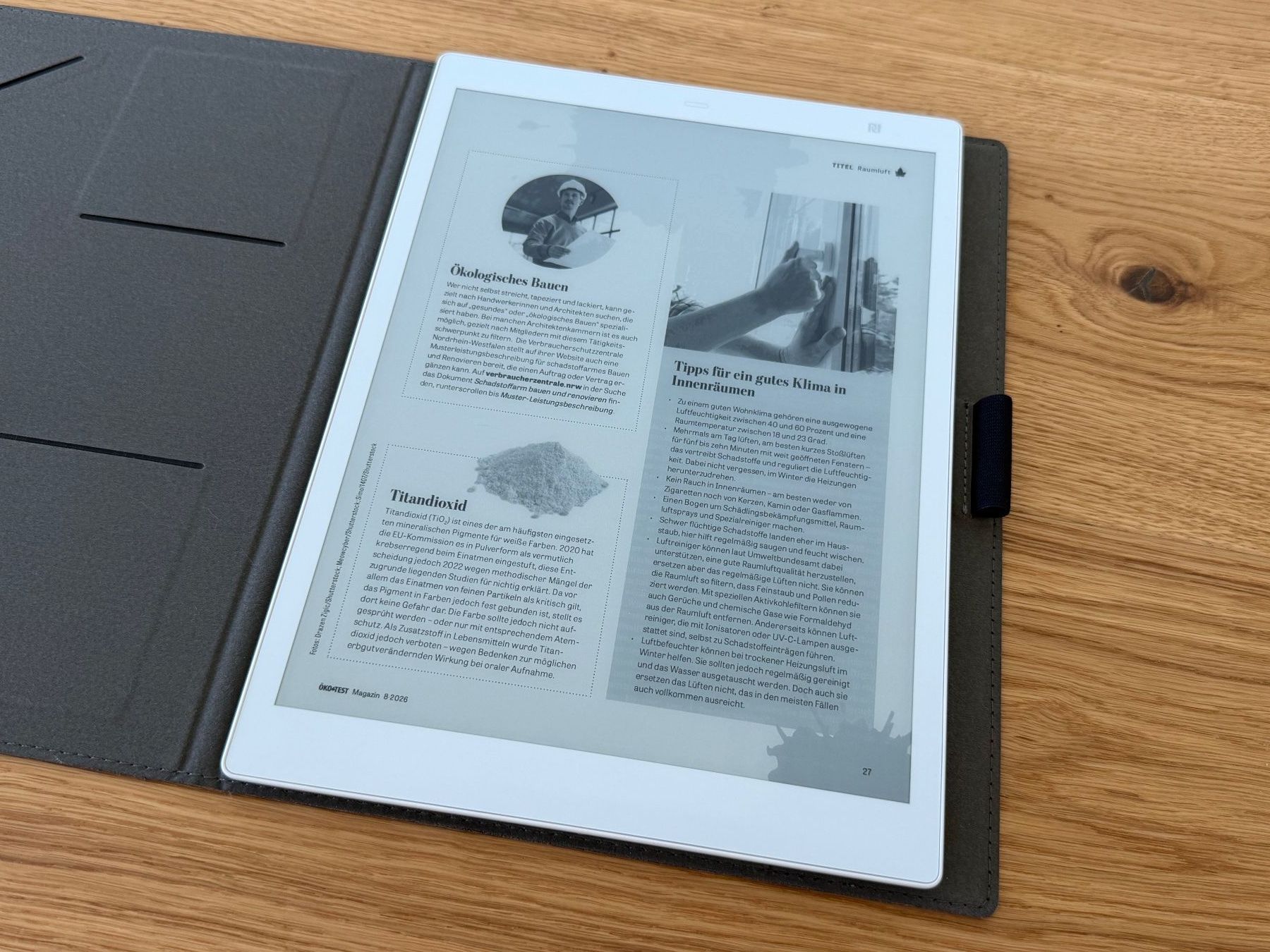 Fujitsu Tablet PC: Fujitsu Quaderno A5 10.3 Zoll e-Paper / e-Reader mit Stift – Nuovo (secondo la descrizione) da Brunnen venduto da Soho3Q 3