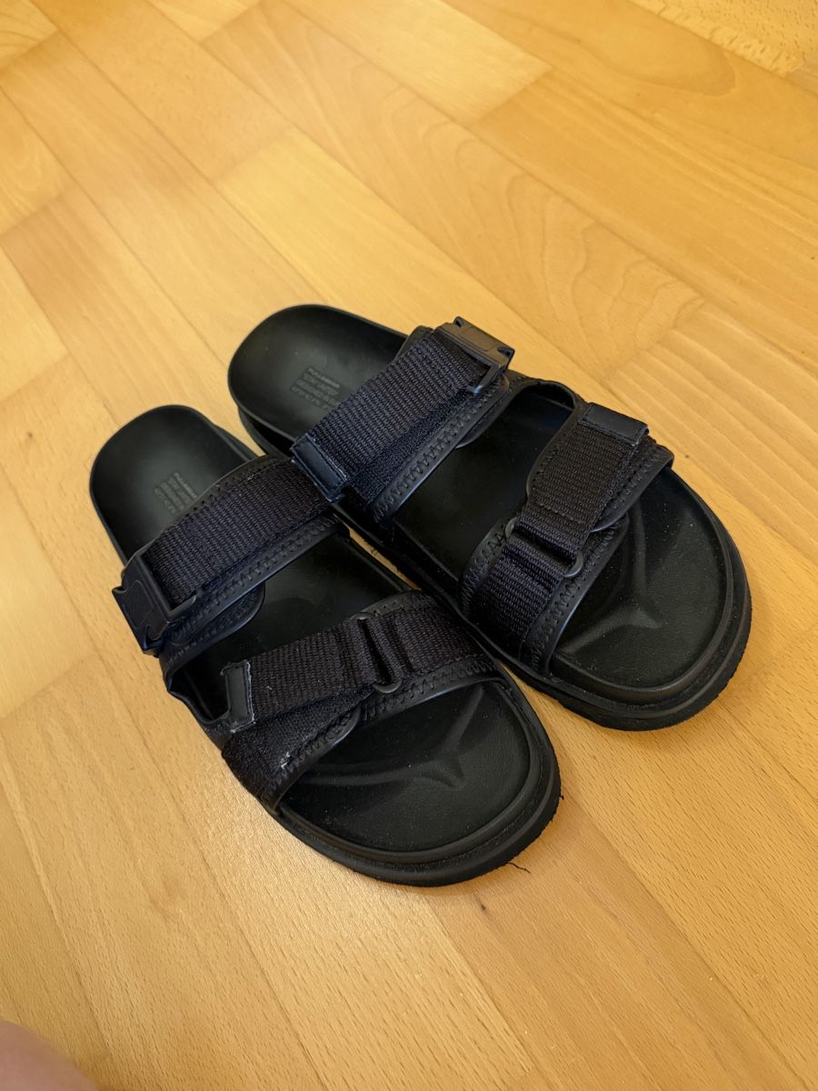 Pull&Bear Scarpe da uomo: Double straps black sandals – Nuovo (secondo la descrizione) da Ascona venduto da GioeleS 3