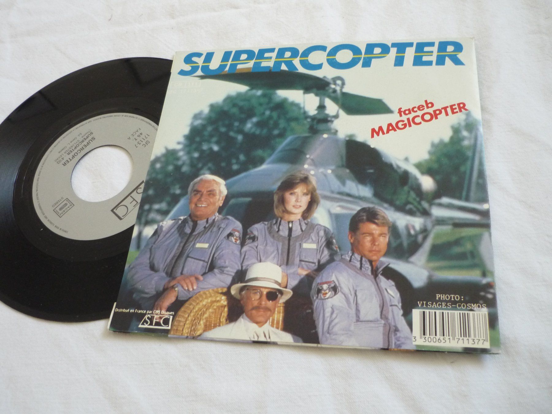 Dischi in vinile: 7" Single - 1x Supercopter - Theme Televise – Usato da Beringen venduto da Flatretriever 2