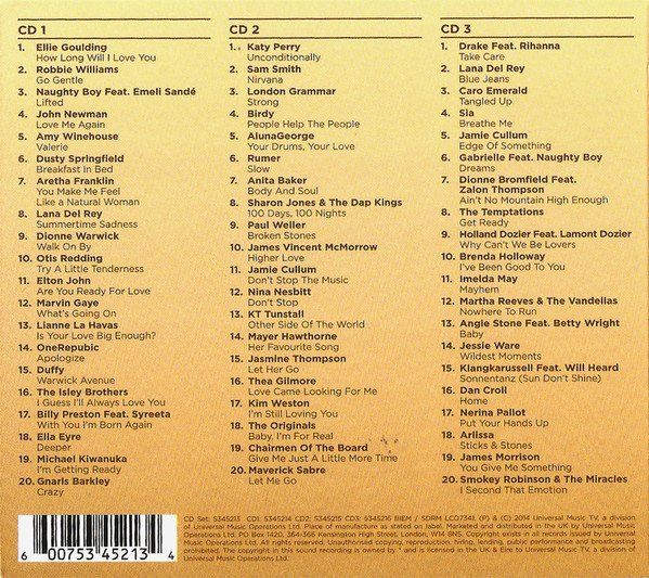 CD: Heart & Soul - Versch. Interpreten (3 CD's) – Nuovo e nell'imballaggio originale da Baden venduto da lattemiele 1