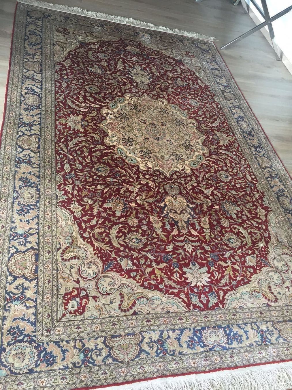 Teppiche: An important Large Silk Carpet Anatolia extra fine Rare' – Gebraucht aus Morges von Audemars07 5