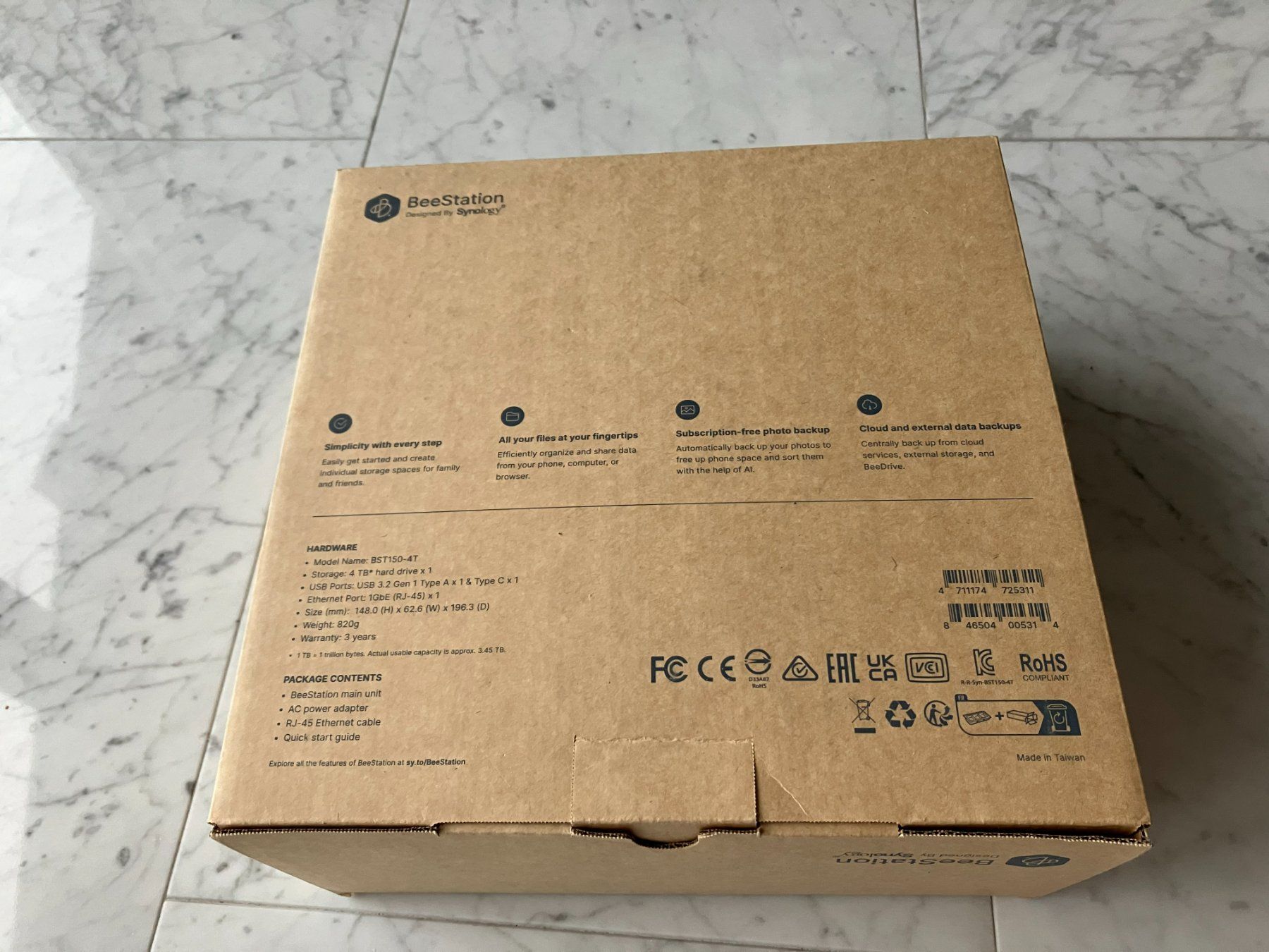 Synology Server: Synology BeeStation 4 TB – Neu (gemäss Beschreibung) aus Termen von Timotei 5