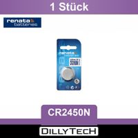 Renata CR2450N Lithium Knopfzellenbatterie - 1 Stk.