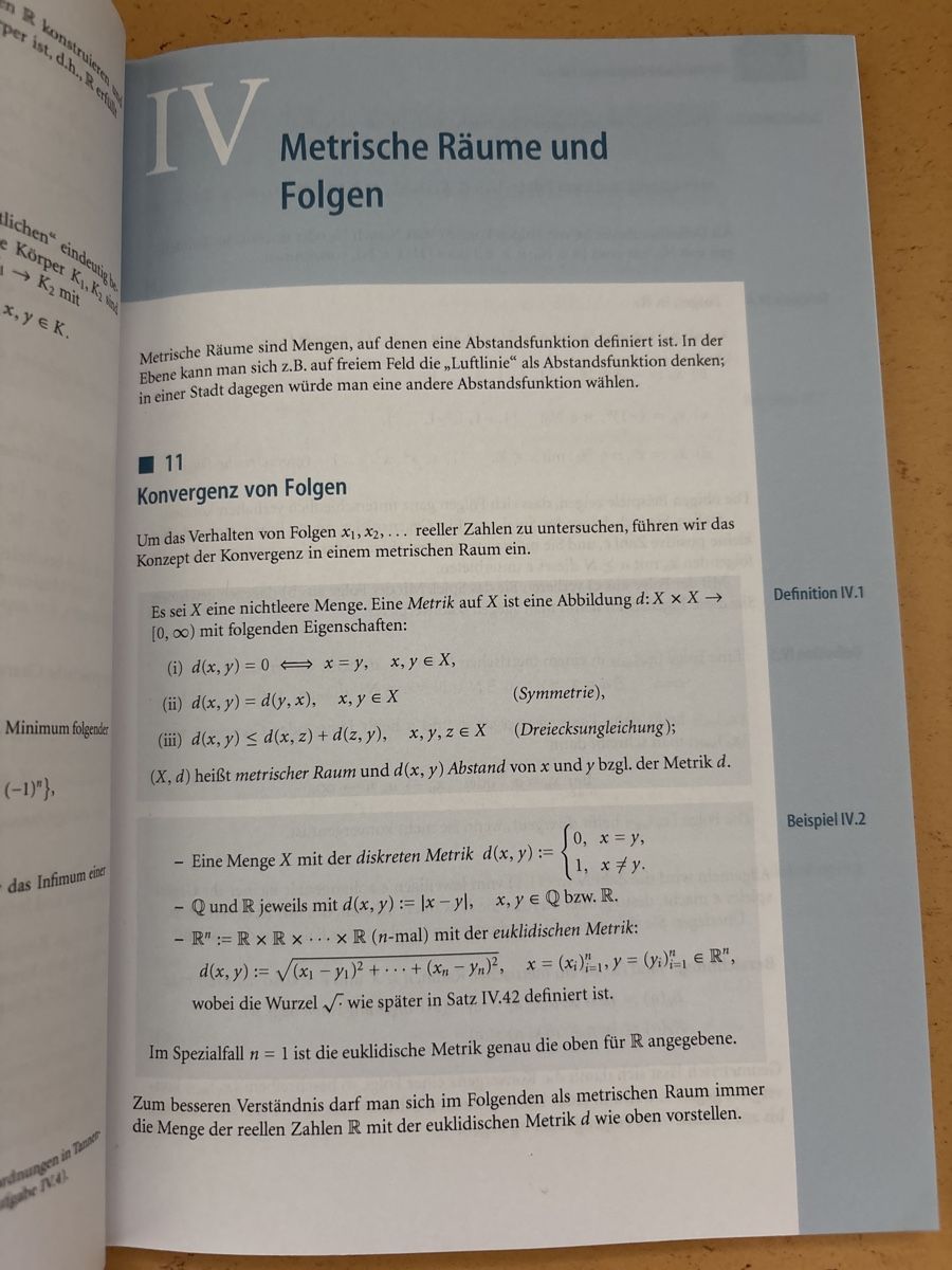 Libri: 2 Mathematik Bücher: Brückenkurs & Analysis I – Nuovo (secondo la descrizione) da Zürich venduto da del_gdm2 3