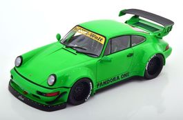 PORSCHE 911 964 RWB RAUH GRÜN 1:18 SOLIDO