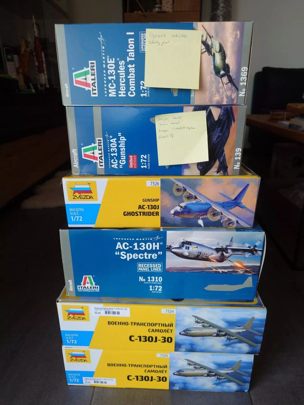 Modellbausätze & Standmodelle: 1:72 C-130 Konvolut – Neu und originalverpackt aus Nottwil von fudan1701